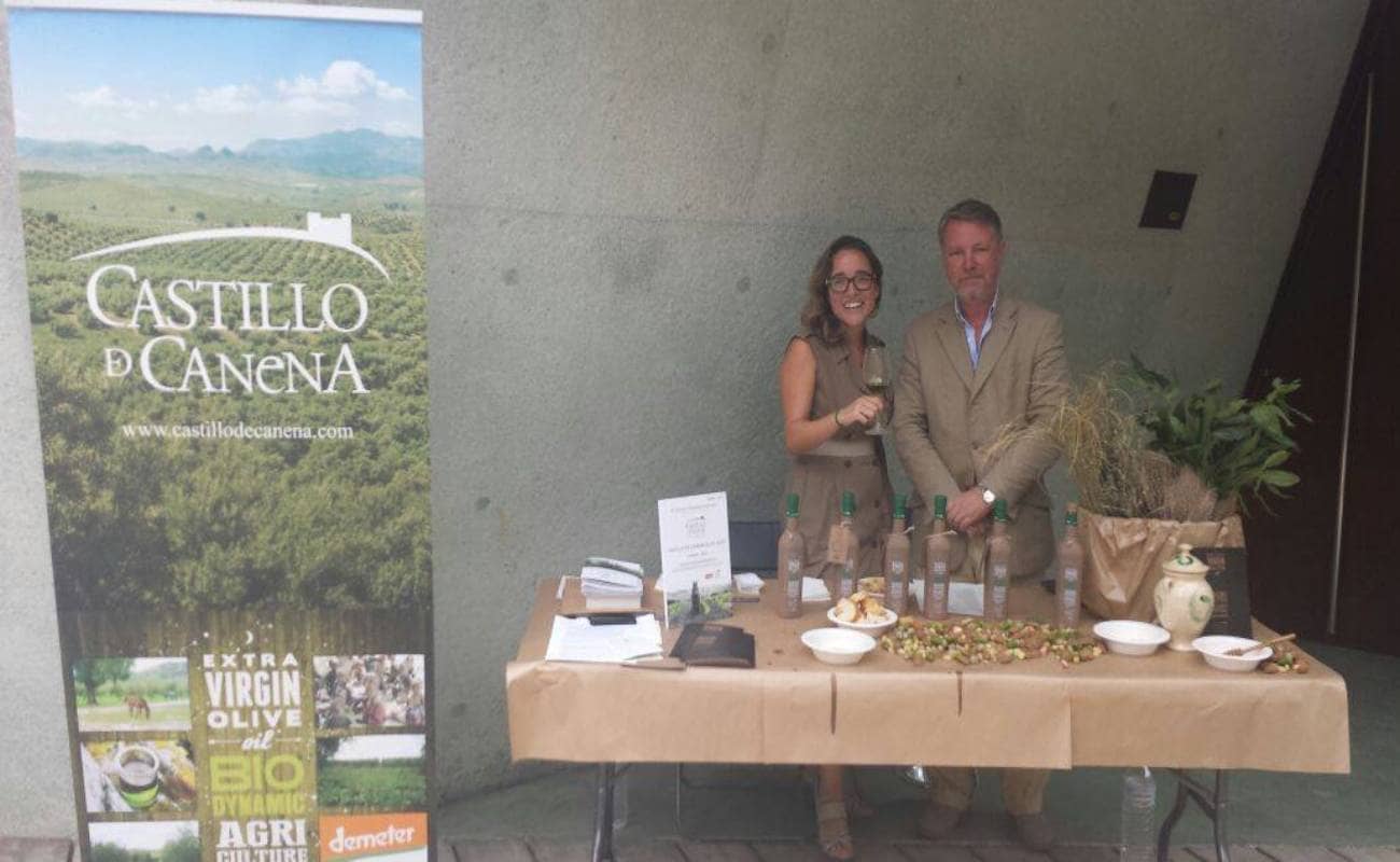 Castillo de Canena's stand at the International Sustainable Winemaking