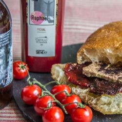 receta de bocadillo de foie, aove y cerveza