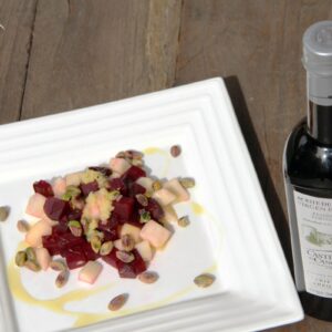 receta de ensalada de remolacha, pera y aove