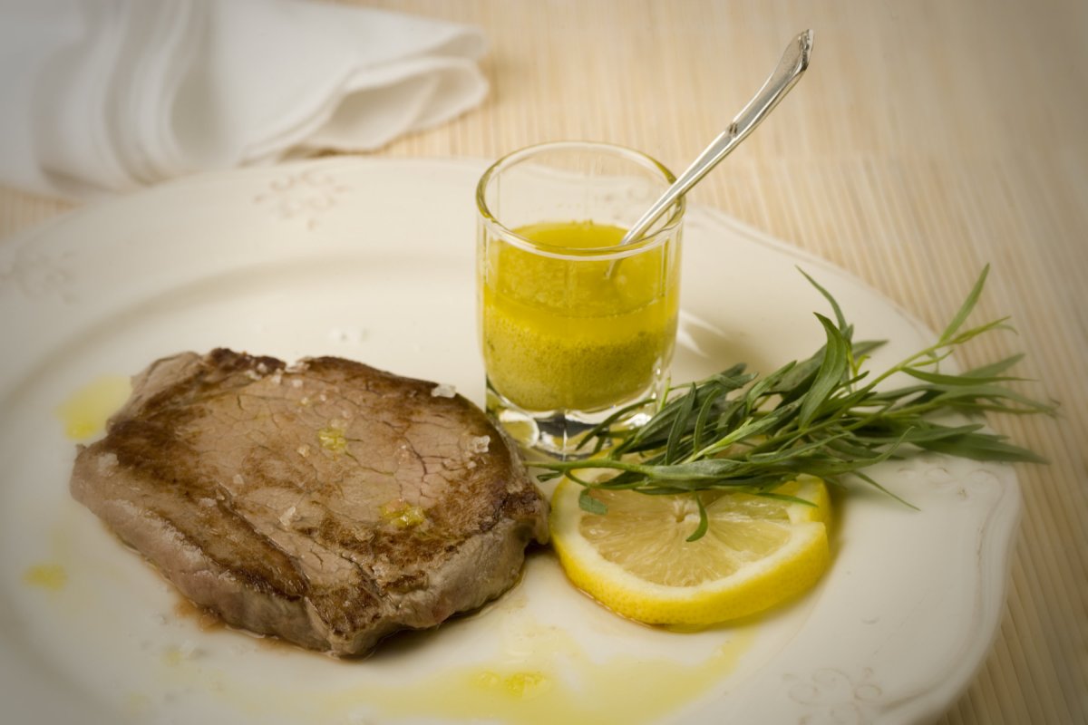 receta de steak con salsa bearnesa