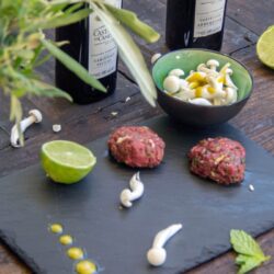 receta de steak tartar con AOVE