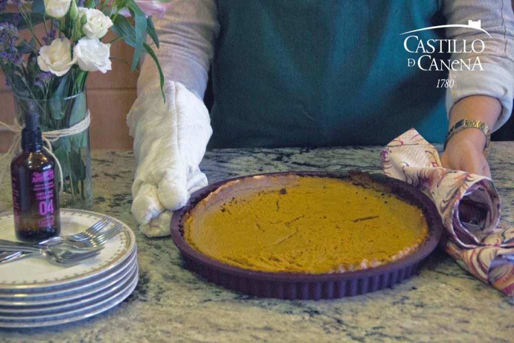 receta de tarta de calabaza