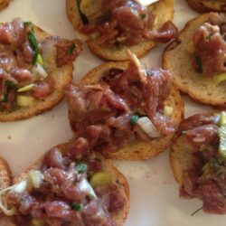 receta de tartar de buey