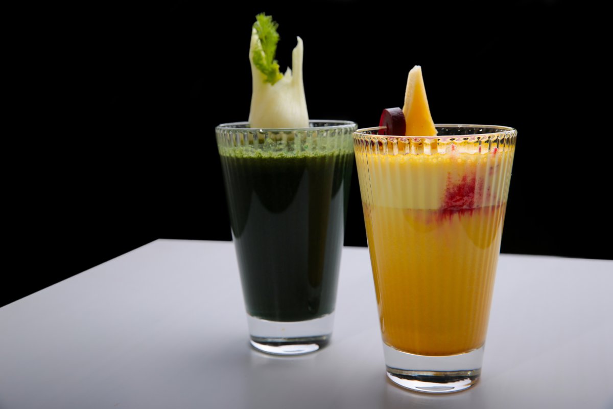 Zumo Verde y Zumo Sunny con AOVE
